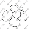 کیت دی‌رینگ 8 تیکه گیربکس اتوماتیک دنا پلاس توربو، تارا و 207 (۶ سرعته DAE / A6F5)